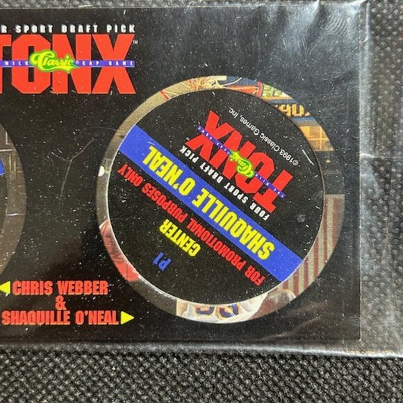 1993 Classic Tonx Chris Webber/Shaquille O'Neal National Promo - Picture 3 of 4
